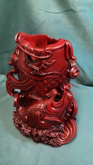 CINNABAR DRAGON KOI