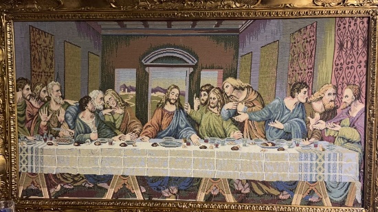 LAST SUPPER TAPESTRY - MADE IN ITALY