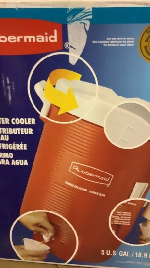 NEW RUBBERMAID WATER COOLER