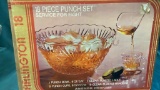 ARLINGTON PUNCH BOWL SET