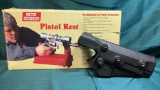 PISTOL REST AND HOLSTER