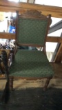 OLIVIE UPHOLSTERED VICTORIAN STYLE CHAIR