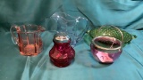 COLORFUL DEPRESSION GLASS