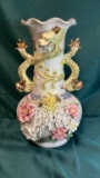 ASIAN DRAGON VASE