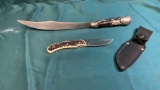 STAG-HANDLED KNIVES