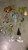 MISC WIND CHIMES AND YARD ART