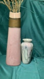 IRIDESCENT VASE PAIR