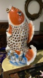KOI FISH STATUE