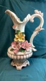 OVERSIZED CAPODIMONTE PITCHER