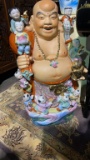 LARGE PORCELAIN BUDDAH STATUE