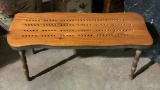 CRIBBAGE BENCH/TABLE
