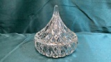 TEARDROP CRYSTAL CANDY DISH