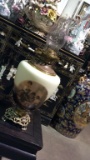HANDPAINTED OIL LAMP