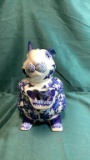 CHINA BLUE RABBIT TEAPOT