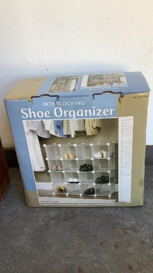 NEW IN BOX SHOE ORGANIZER