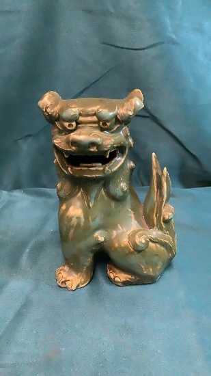 ANTIQUE CERAMIC FOO DOG