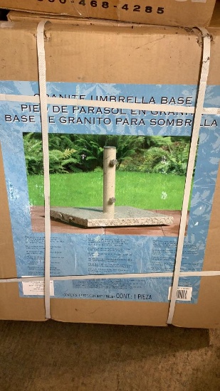 NEW IN BOX GRANITE UMBRELLA STAND