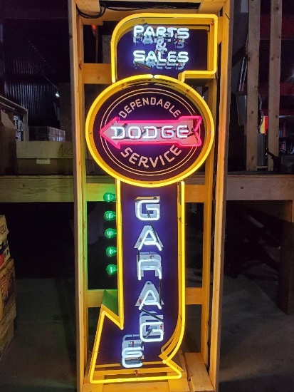 Dodge Garage Custom Neon