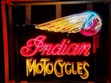 Indian Motorcycles Custom Neon