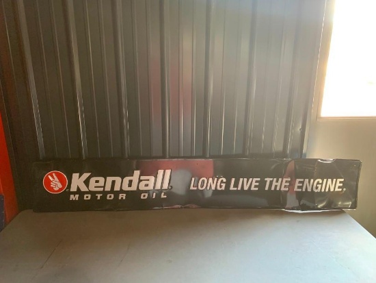 Kendall Motor Oil Sign - SELLING NO RESERVE!