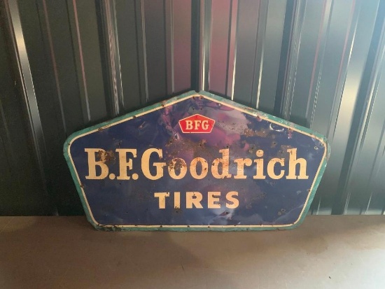 B.F. Goodrich Tires Sign - SELLING NO RESERVE!