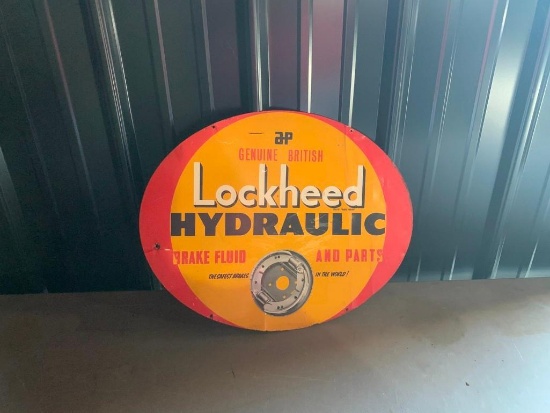 Lockheed Hydraulic Sign - SELLING NO RESERVE!