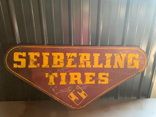 Seiberling Tires Sign - SELLING NO RESERVE!