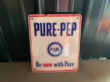 Pure-Pep Sign - SELLING NO RESERVE!