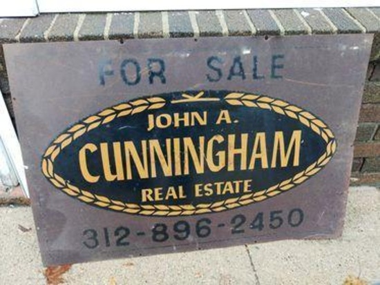 Cunningham Real Estate Sign - SELLING NO RESERVE!!!