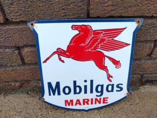 Mobilgas Marine Sign - SELLING NO RESERVE!!!