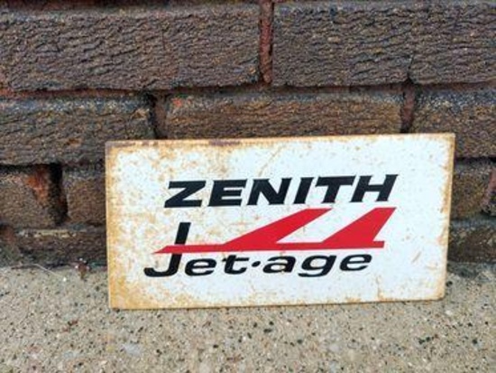 Zenith Jet-Age Sign - SELLING NO RESERVE!!!