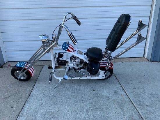 2012 American Minicycles Captain America Chopper