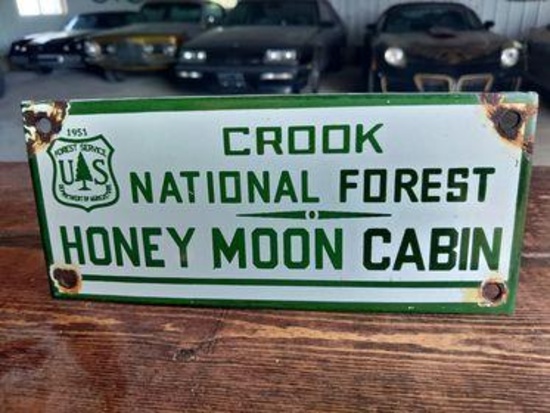 Crook National Forest Sign - SELLING NO RESERVE!!!