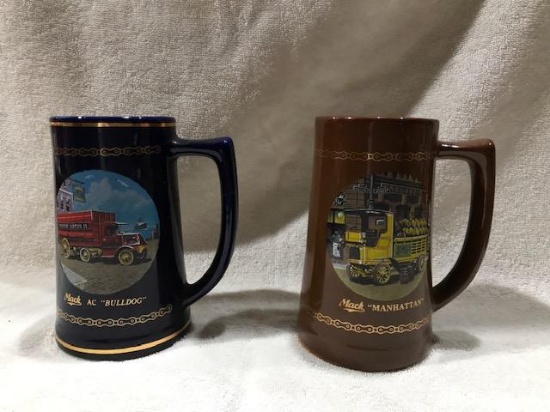 Mack Truck Steins - SELLING NO RESERVE!!!