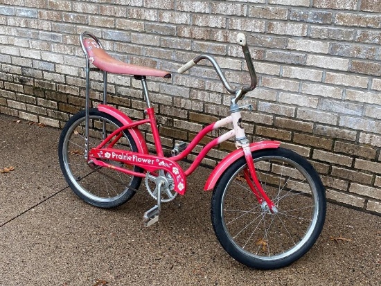 Vintage Huffy "Prairie Flower" Stingray style Bicycle - SELLING NO RESERVE!!!