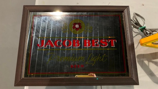 Jacob Best Premium Light Sign - SELLING NO RESERVE