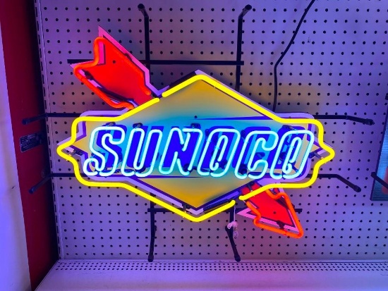 Sunoco Neon Sign - SELLING NO RESERVE