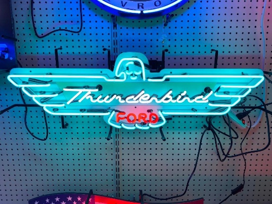Thunderbird Neon Sign - SELLING NO RESERVE
