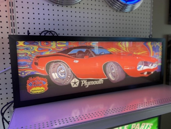 Plymouth Sign - SELLING NO RESERVE