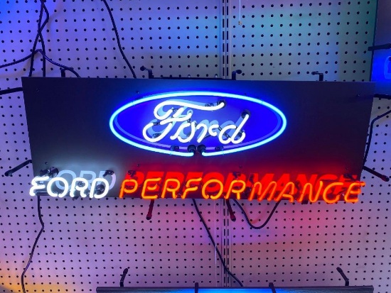 Ford Performance Neon Sign - SELLING NO RESERVE