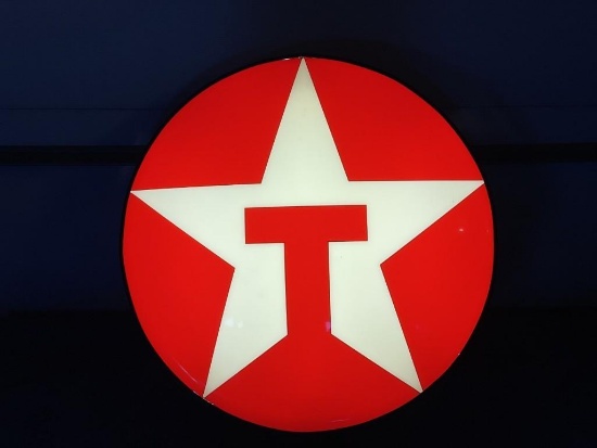 Texaco Lighted Sign - SELLING NO RESERVE