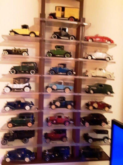 Chevrolet Diecast Car Display - SELLING NO RESERVE
