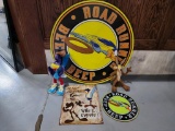 Road Runner Signs and Toys - SELLING NO RESERVE
