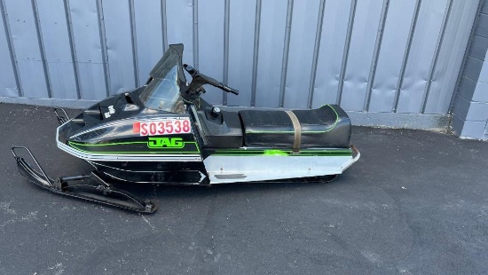 1977 Arctic Cat Jag Snowmobile - SELLING NO RESERVE