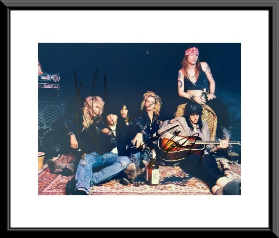 Guns N' Roses Signed Photo - Selling No Reserve!