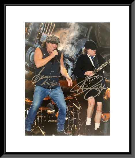 AC/DC Signed Photo - Selling No Reserve!