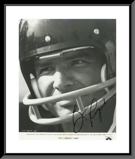 The Longest Yard Burt Reynolds Signed Photo - Selling No Reserve!