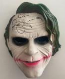 Joker Mask Signed by Heath Ledger - Selling No Reserve!