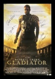 Gladiator Cast Signed Movie Poster - Selling No Reserve!