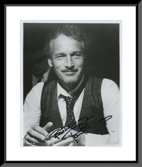 Paul Newman Signed Photo. GFA Authenticated - Selling No Reserve!
